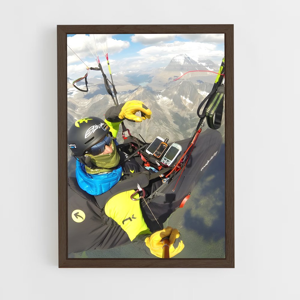 Poster Parades Célestes – affiche Parapente (vue 5)